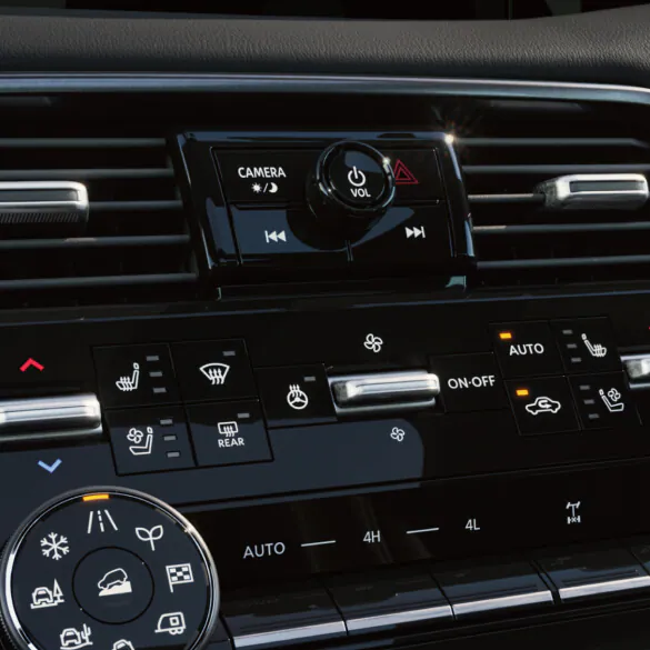 2026 Nissan Armada Tri-Zone Automatic Temperature Control