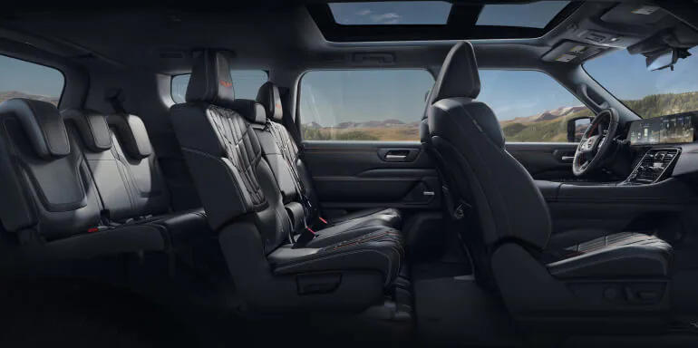 2026 Nissan Armada Seating for up to eight