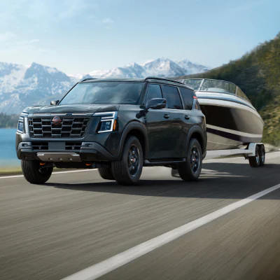 2026 Nissan Armada 8,500 lbs. Maximum Towing Capacity