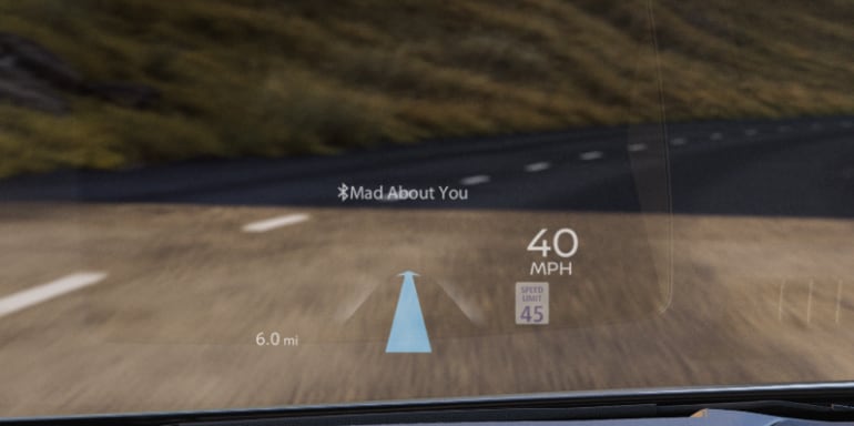 2026 Nissan Armada Head-Up Display