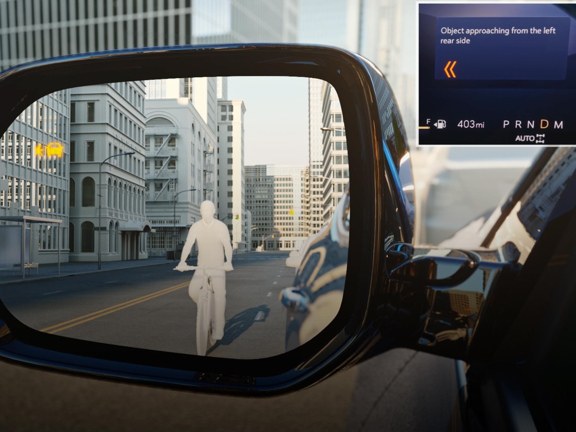 2026 Buick Enclave Side Bicyclist Alert