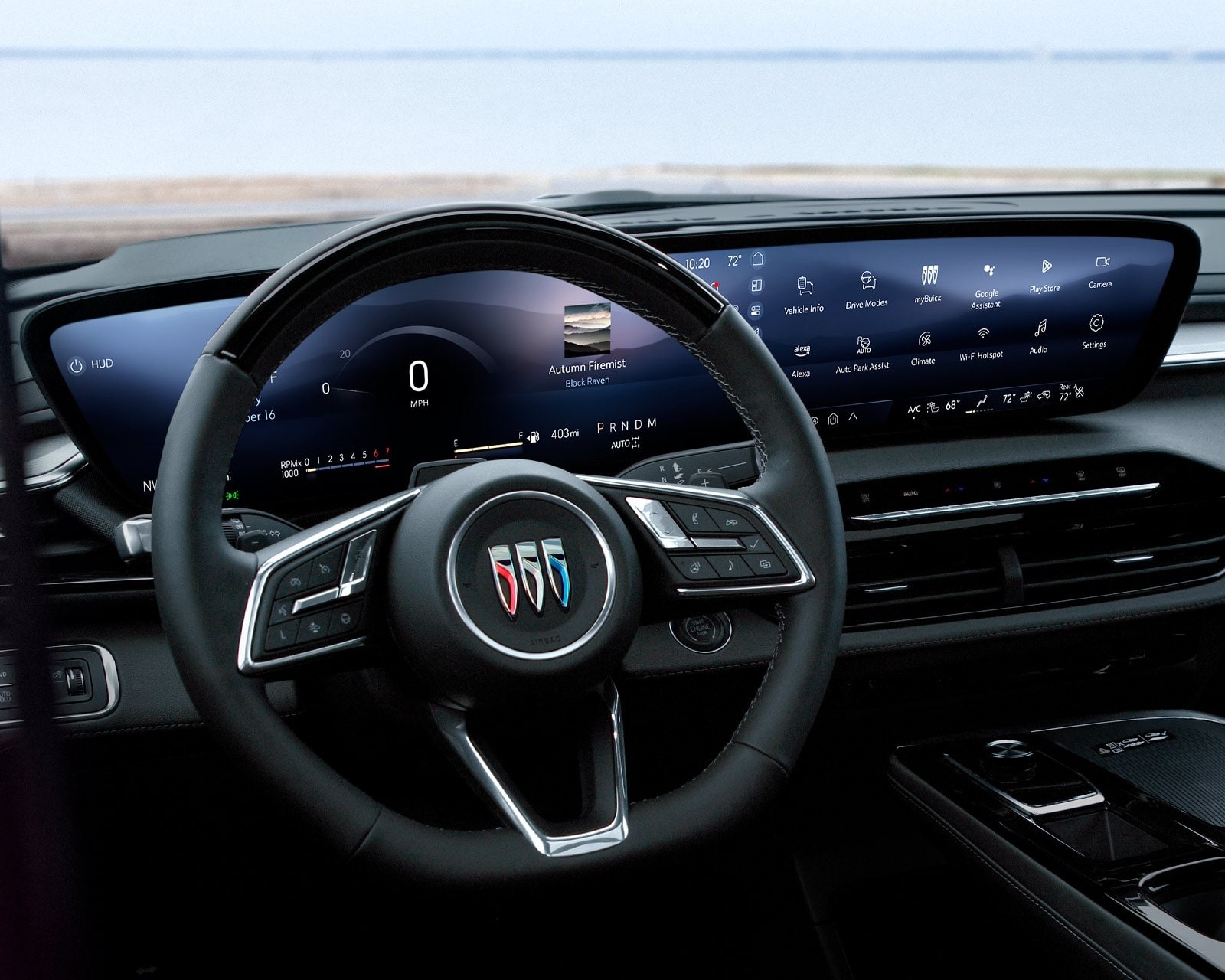 2026 Buick Enclave Ultrawide 30 in. diagonal screen