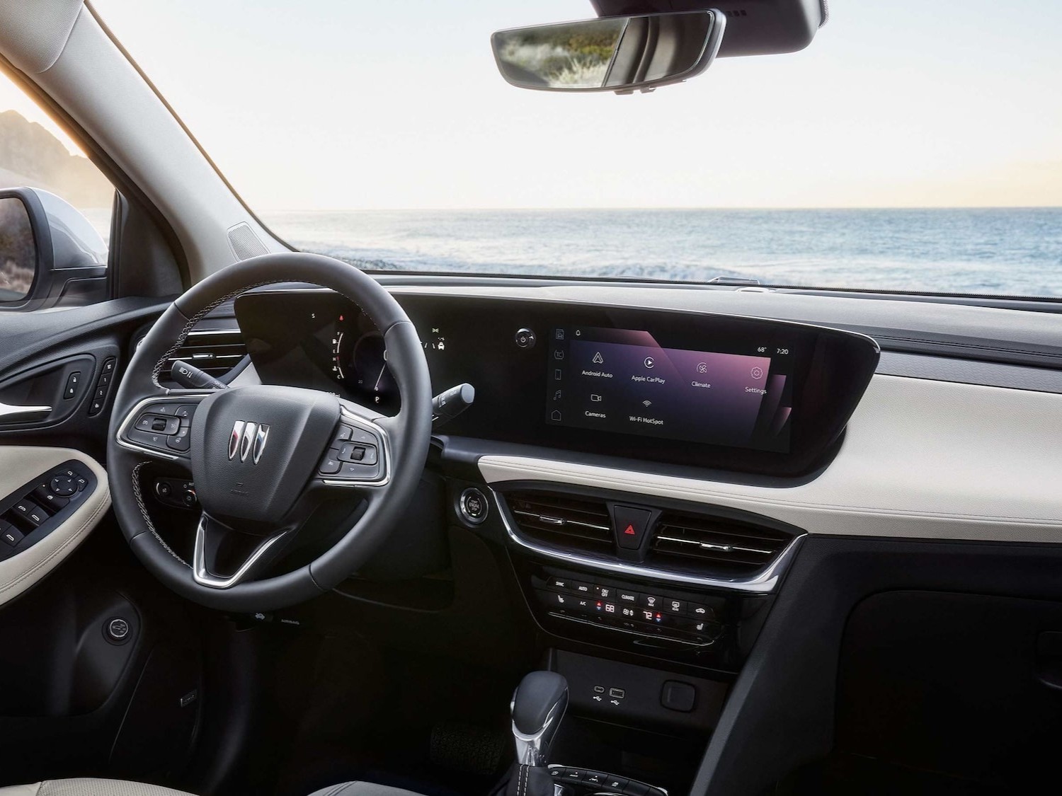 2026 Buick Encore GX Ultrawide 11 in. diagonal HD color touchscreen and infotainment display