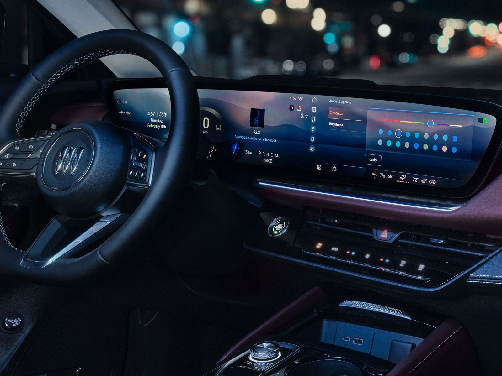 2026 Buick Envision Ultrawide 30 in. diagonal screen — the largest in its class