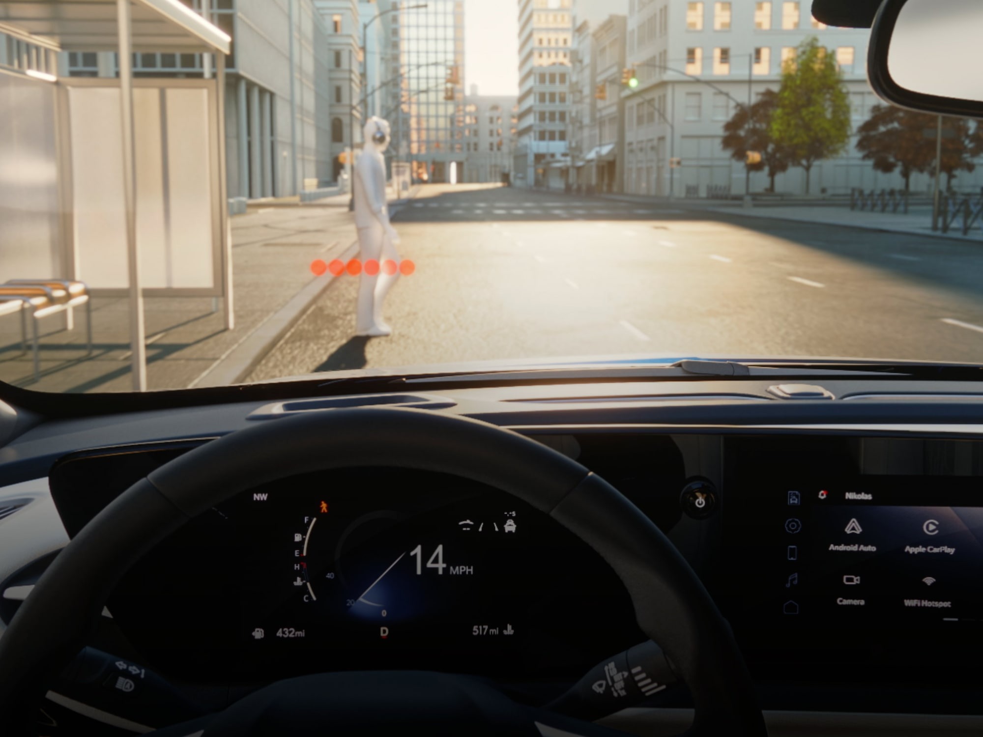 2026 Buick Envista Available Front Pedestrian Braking