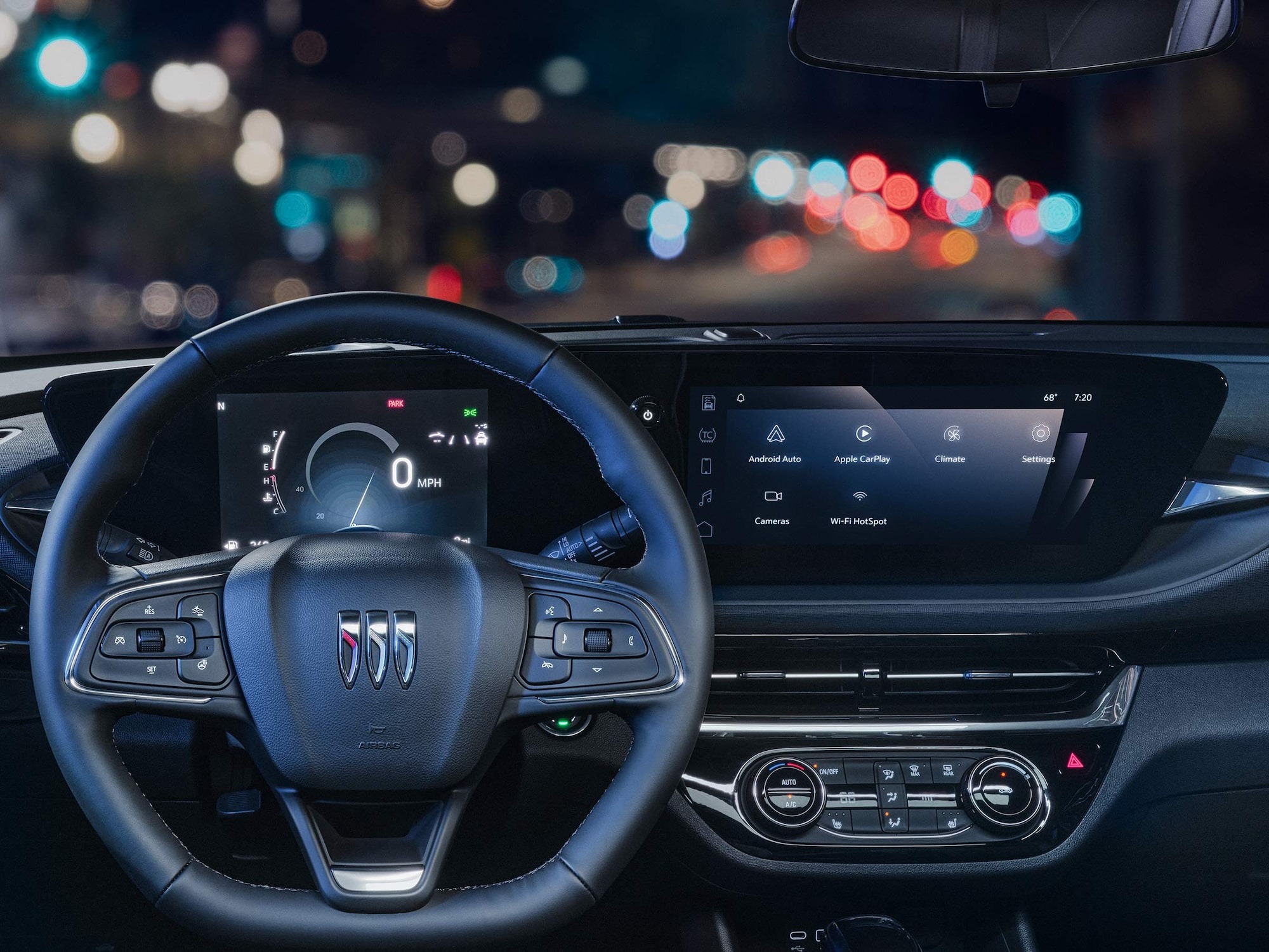 2026 Buick Envista Ultrawide 11-in diagonal HD color touchscreen and infotainment display