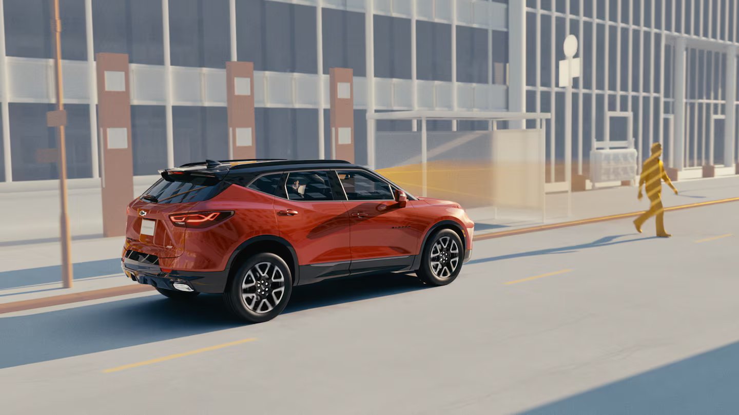 2026 Chevrolet Blazer Front Pedestrian Braking 