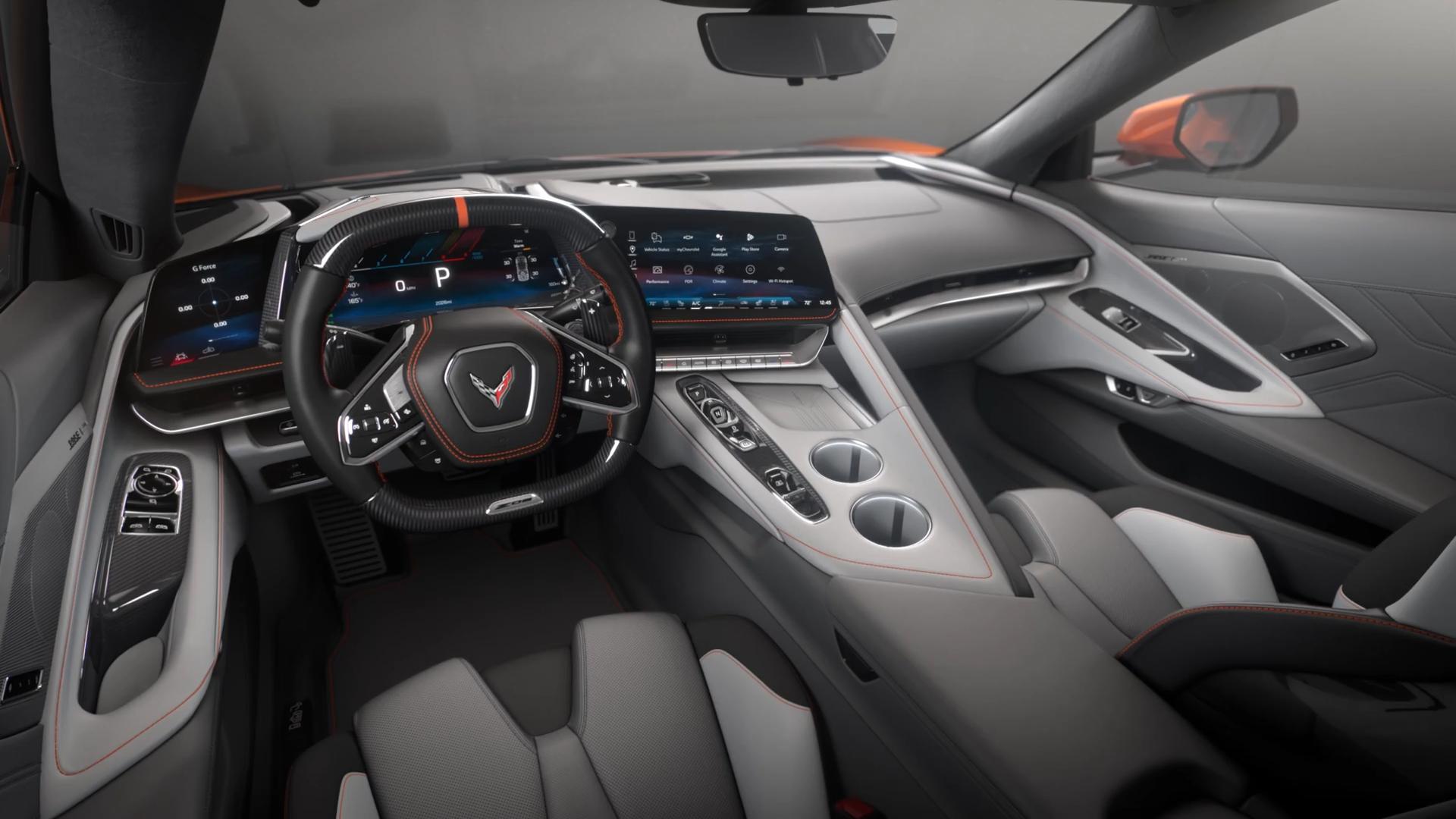 2026 Chevrolet Corvette Z06 Driver-centric cockpit 