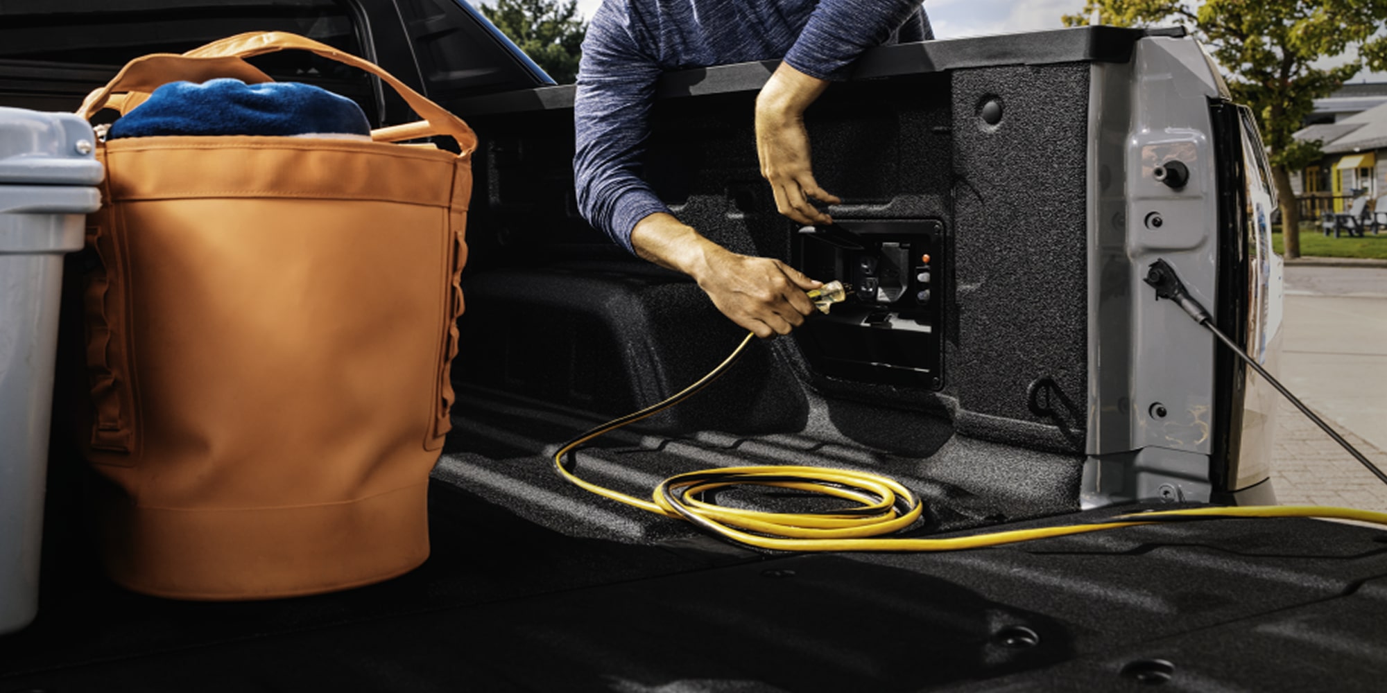 2026 Chevrolet Silverado EV Available offboard power 