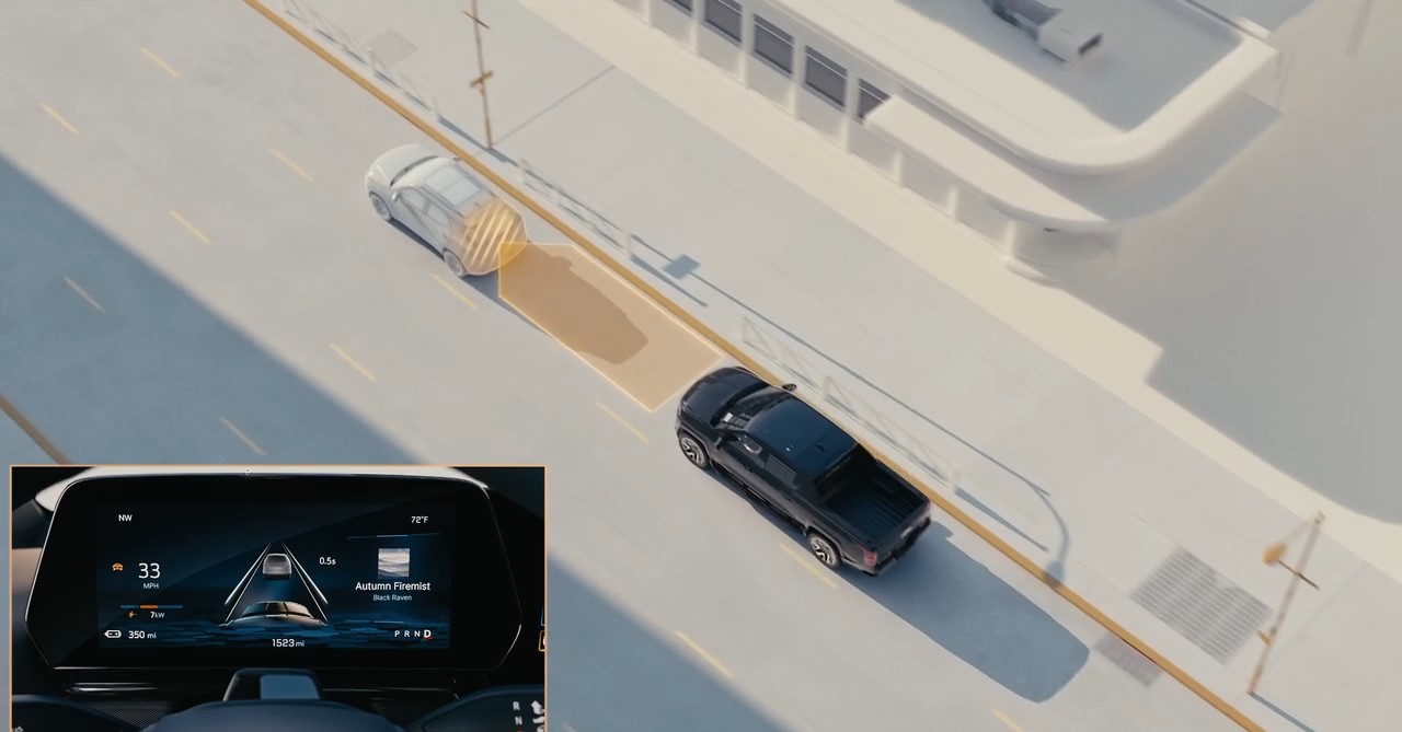 2026 Chevrolet Silverado EV Following Distance Indicator