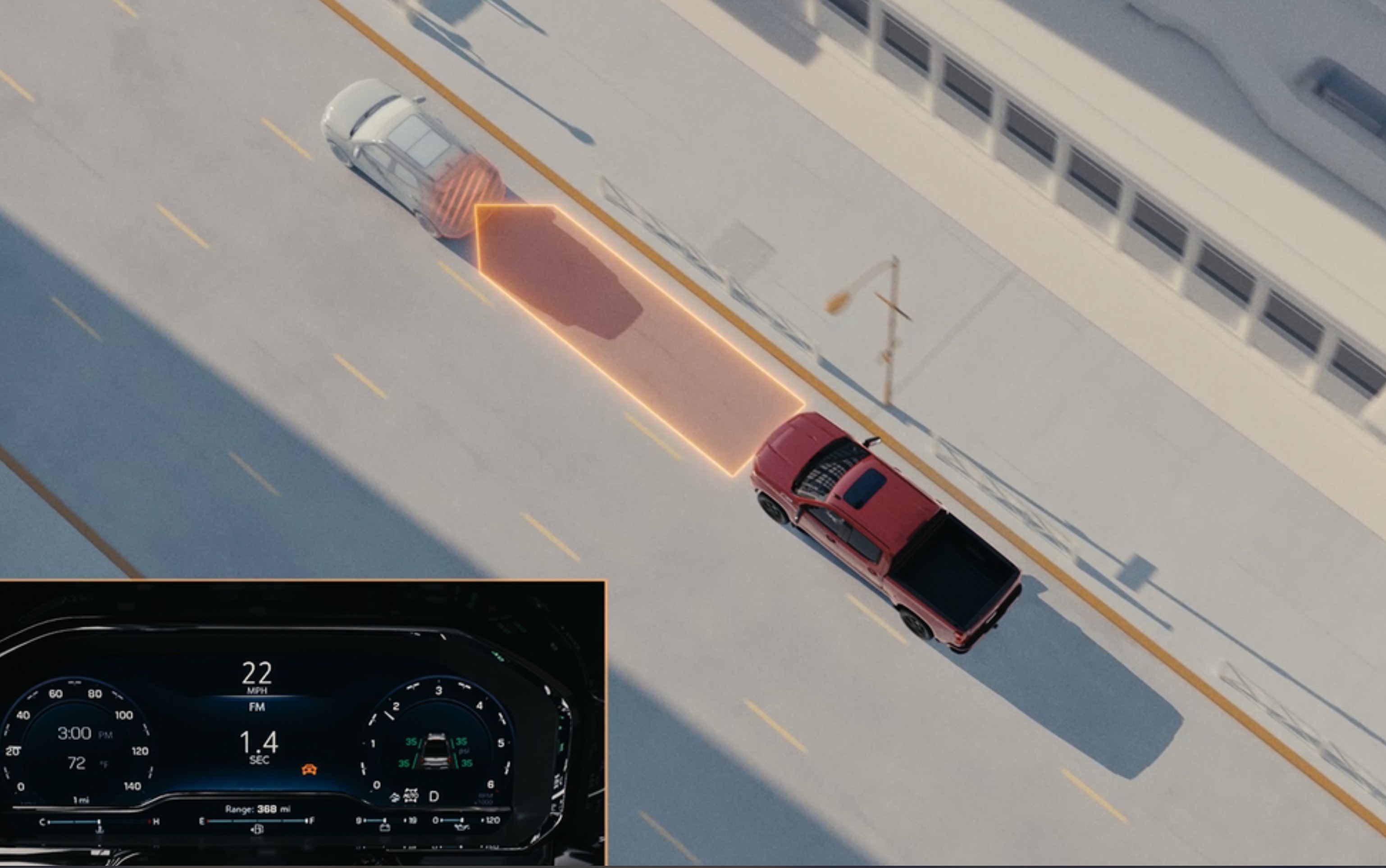 2026 Chevrolet Silverado HD Following Distance Indicator