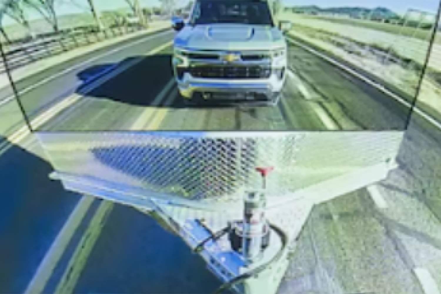 2026 Chevrolet Silverado HD Transparent trailer view