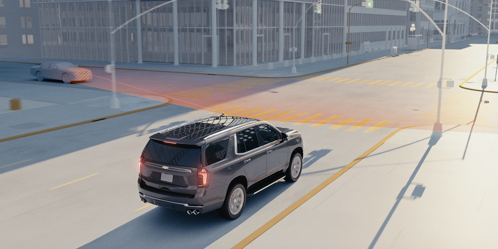 2026 Chevrolet Suburban Intersection Automatic Emergency Braking with Enhanced Automatic Emergency Braking