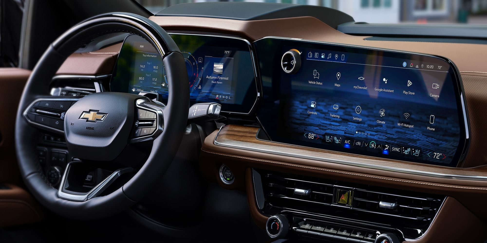 2026 Chevrolet Suburban Class-leading 15-inch diagonal Head-Up Display 