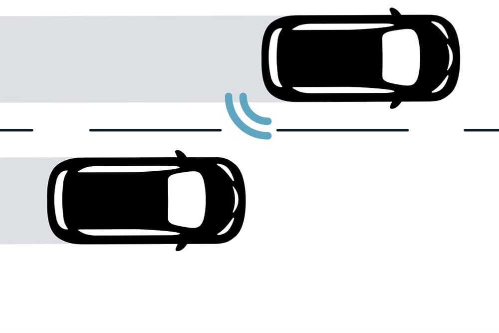 2026 Chrysler Voyager BLIND SPOT MONITORING AND REAR CROSS PATH DETECTION SYSTEMS