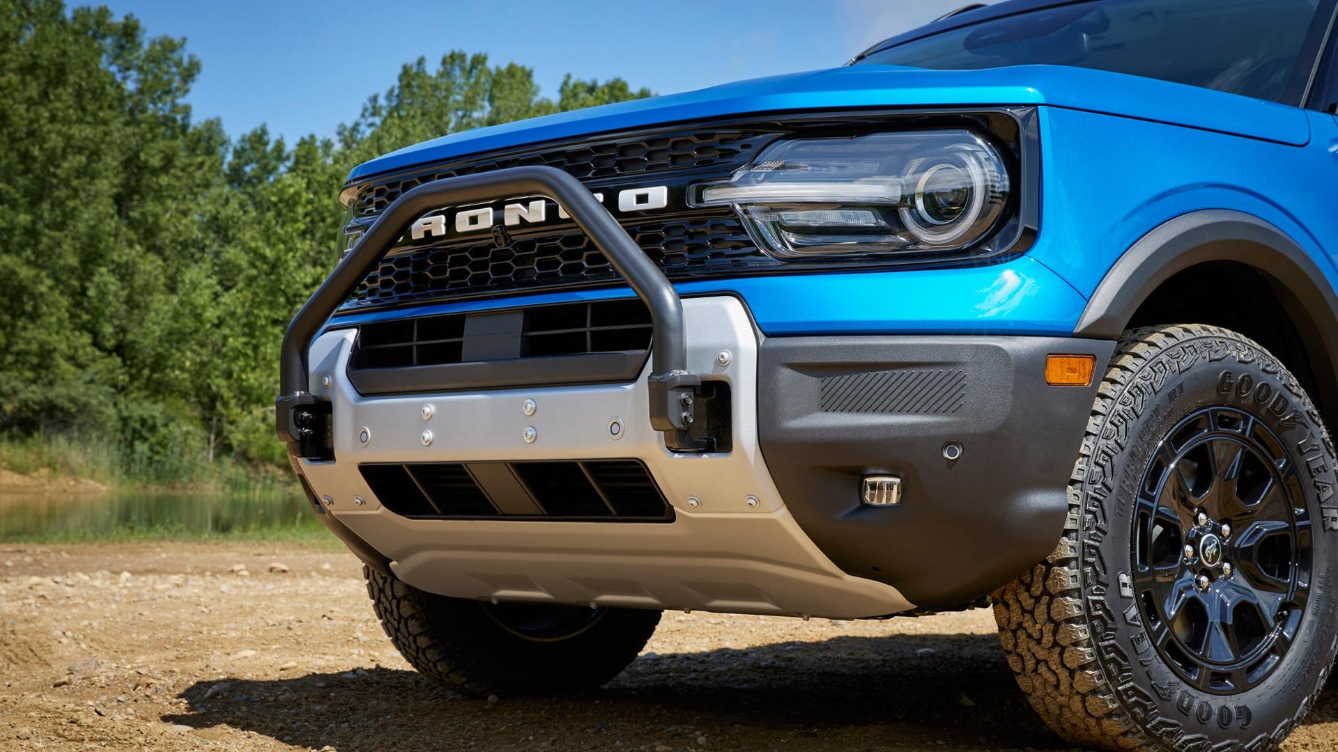 2025 Ford Bronco Sport Available Front Brush Guard