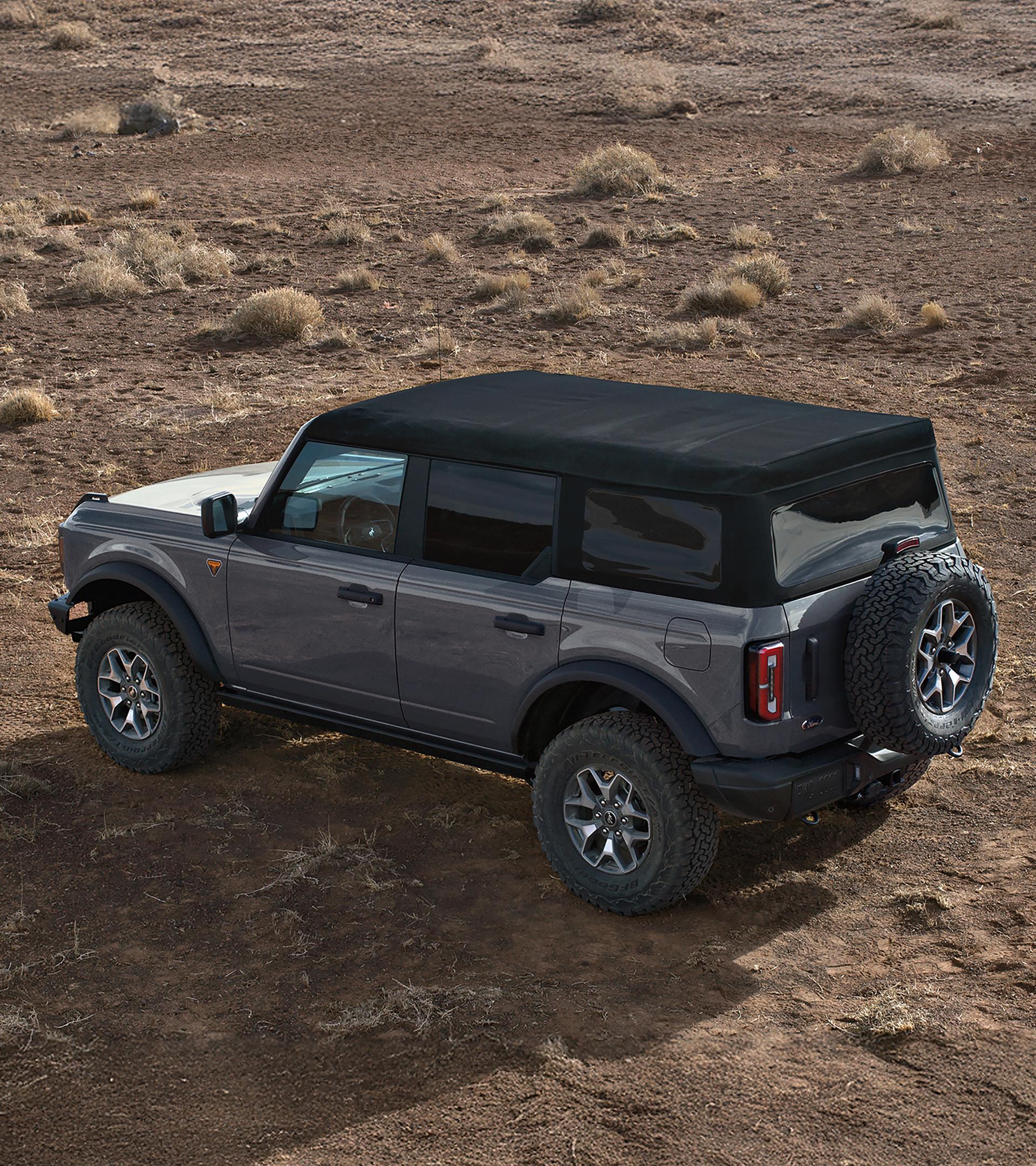 2026 Ford Bronco® Roof Styles