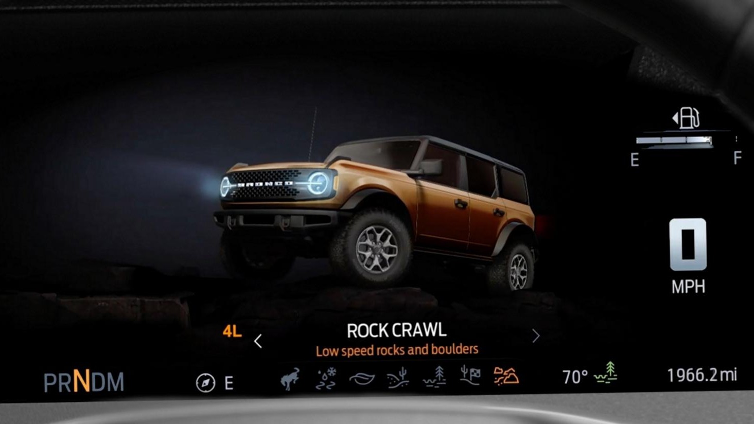 2026 Ford Bronco® G.O.A.T. Modes®