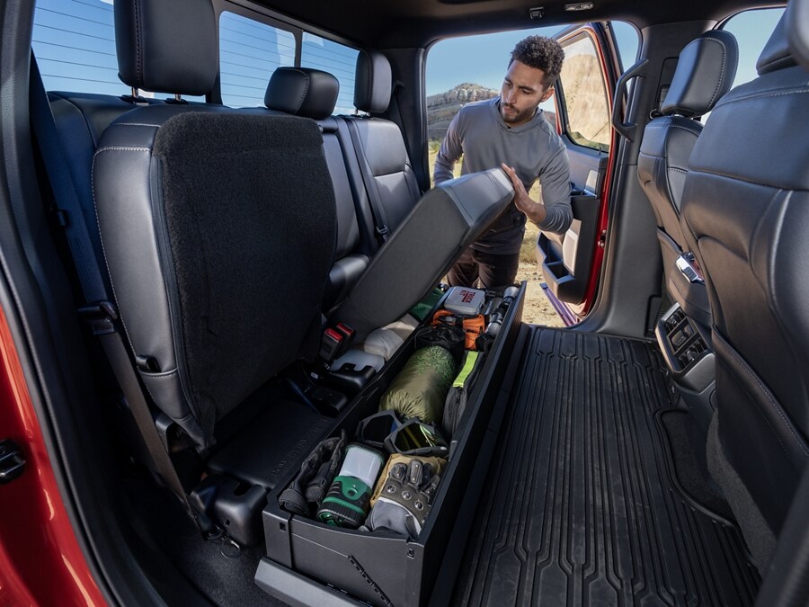 2026 Ford F-150 Lockable Storage 