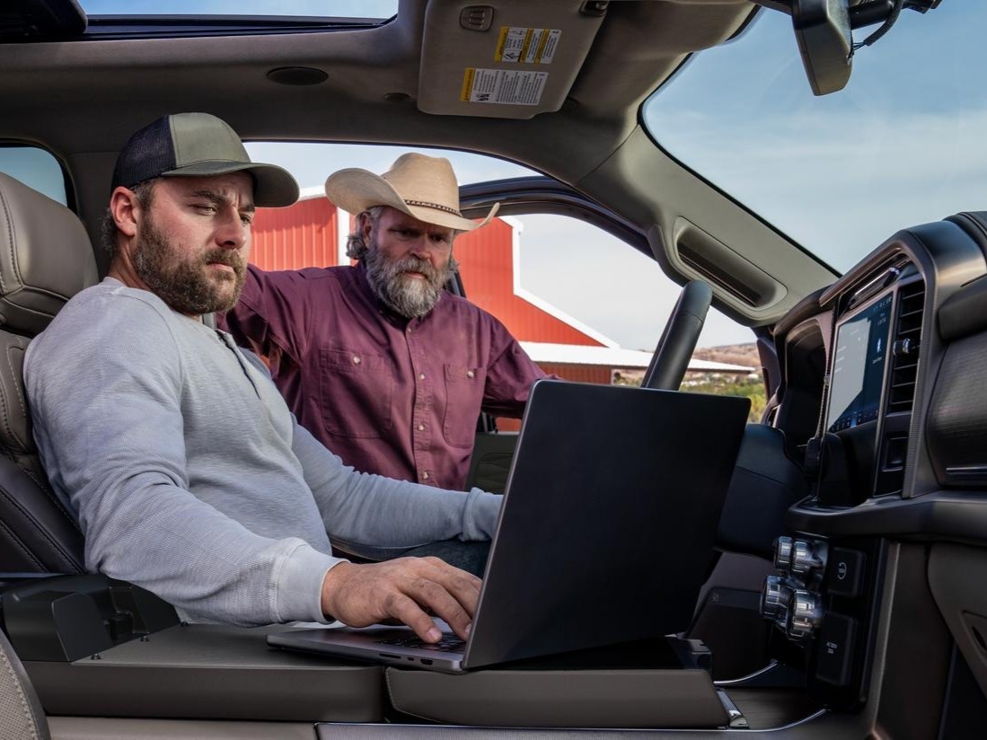 2026 Ford F-150 Interior Work Surface