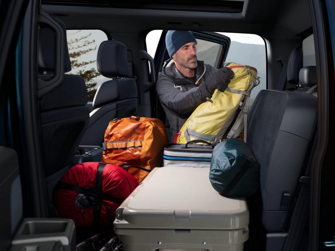 2026 Ford F-150 Flip and Fold Seats 