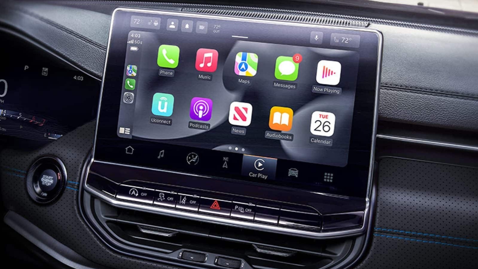 2026 Jeep Compass NEXT-GENERATION UCONNECT® NAV 