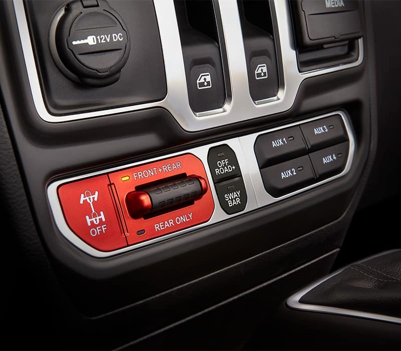 2026 Jeep Wrangler TRU-LOK® ELECTRONIC LOCKING DIFFERENTIALS