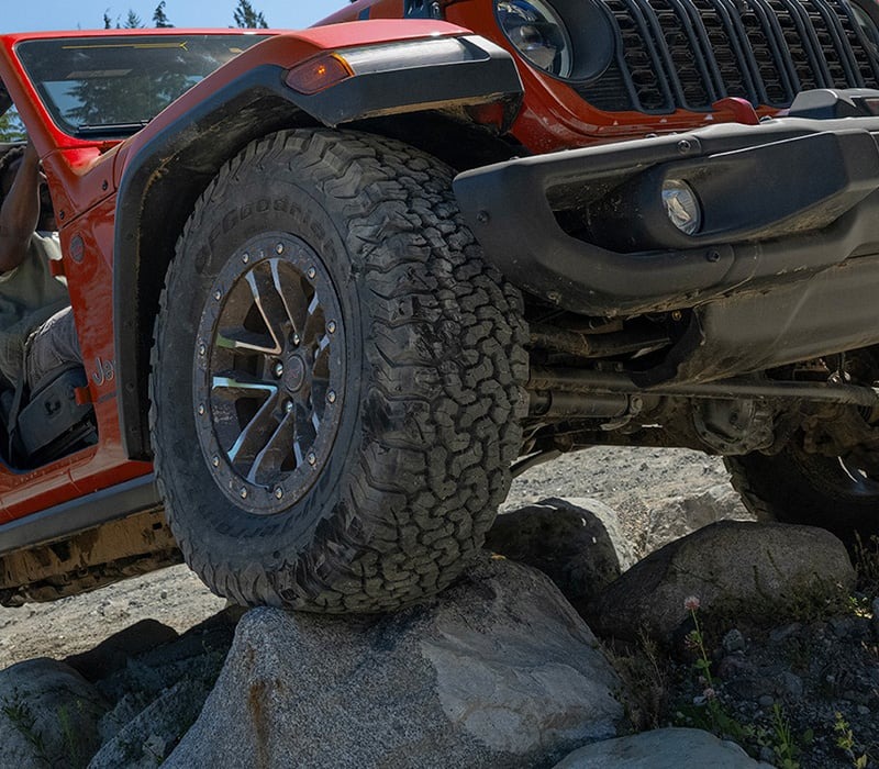 2026 Jeep Wrangler Off-Roading Angles 