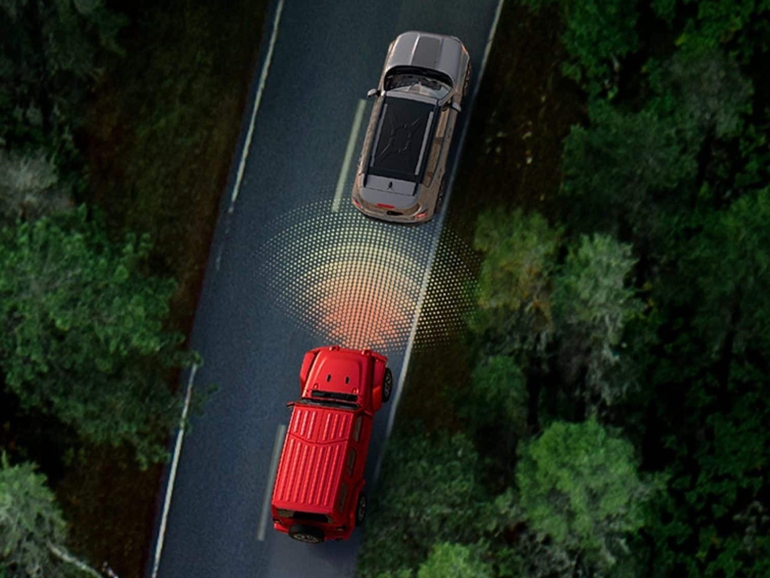 2026 Jeep Wrangler Full-Speed Forward Collision Warning with Active Braking