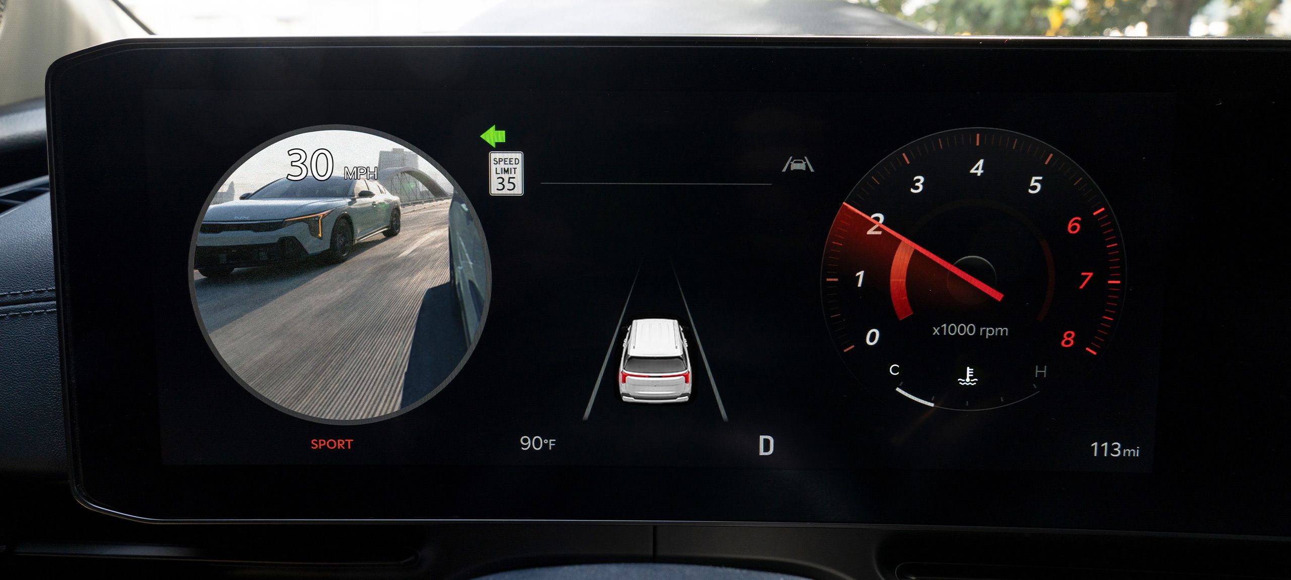 2026 Carnival MPV Blind-Spot View Monitor