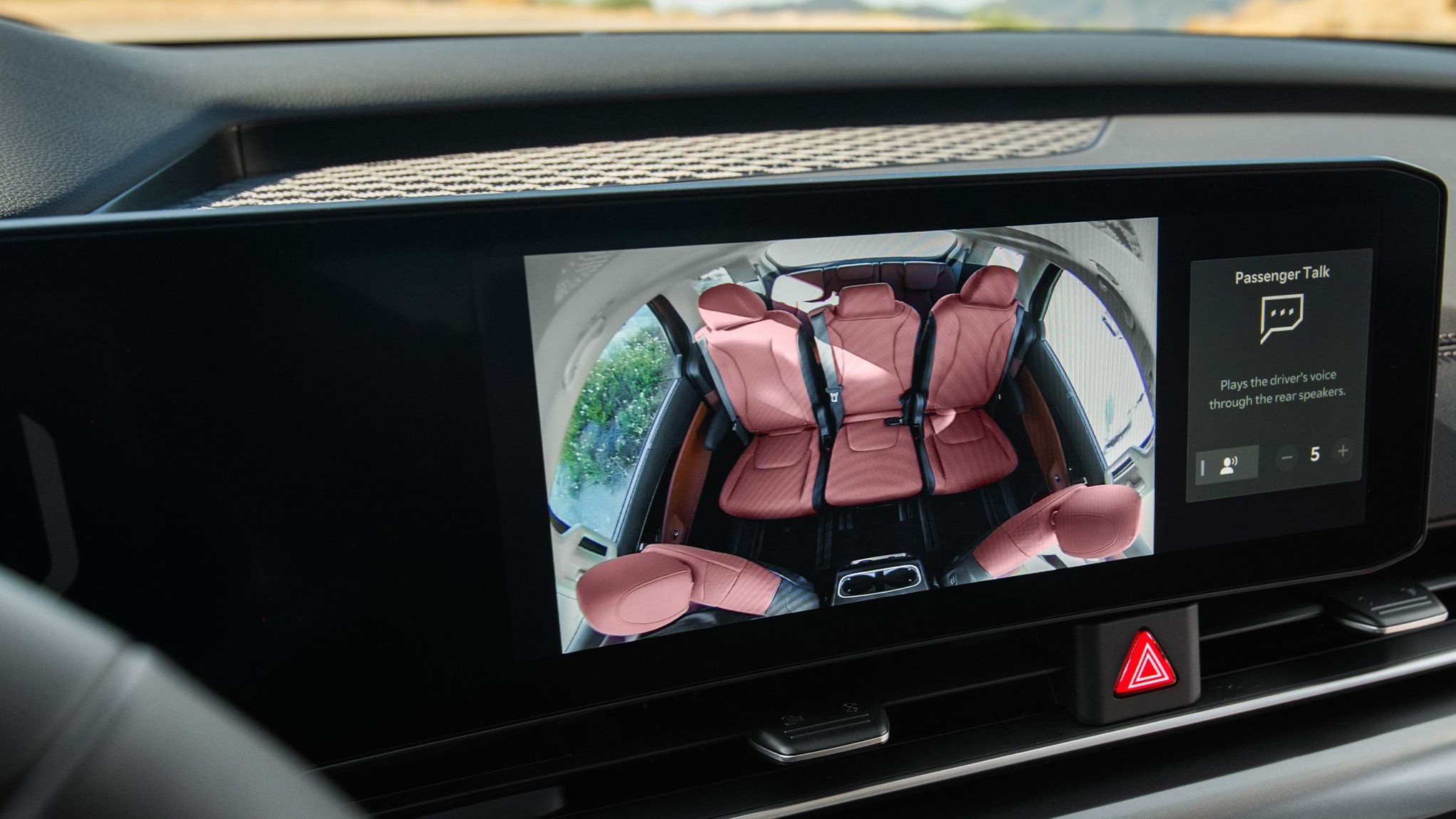 2026 Kia Carnival MPV Hybrid Passenger View w/ Night Vision