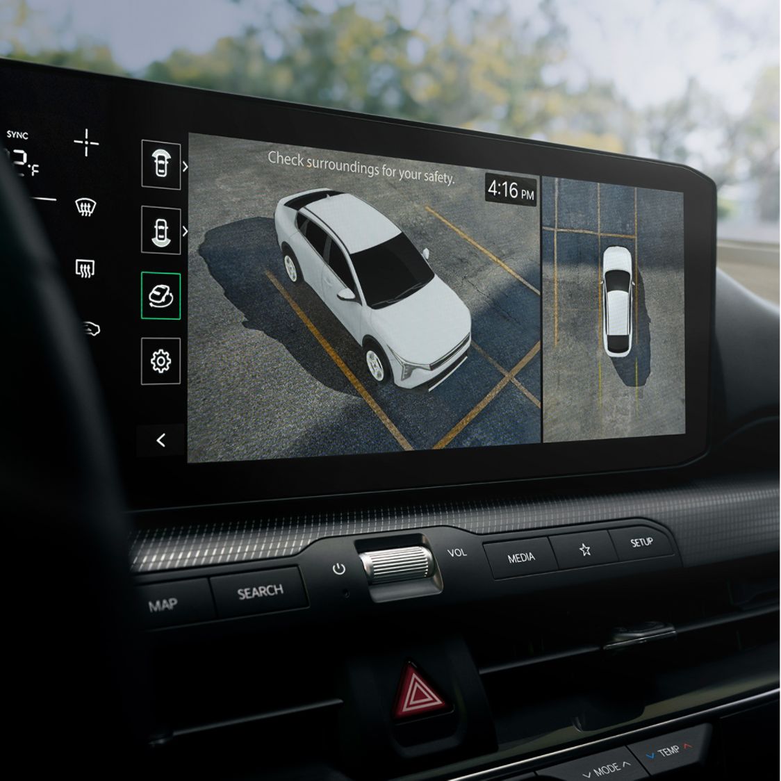 2026 Kia Hatchback 360° Surround View Monitor 