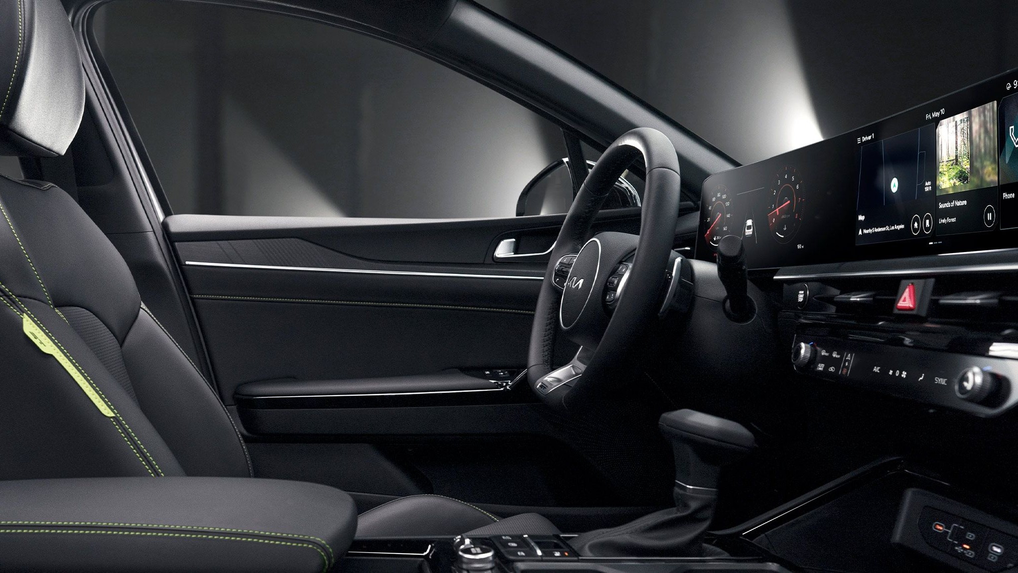 2026 Kia K5 Driver-Centric Cockpit