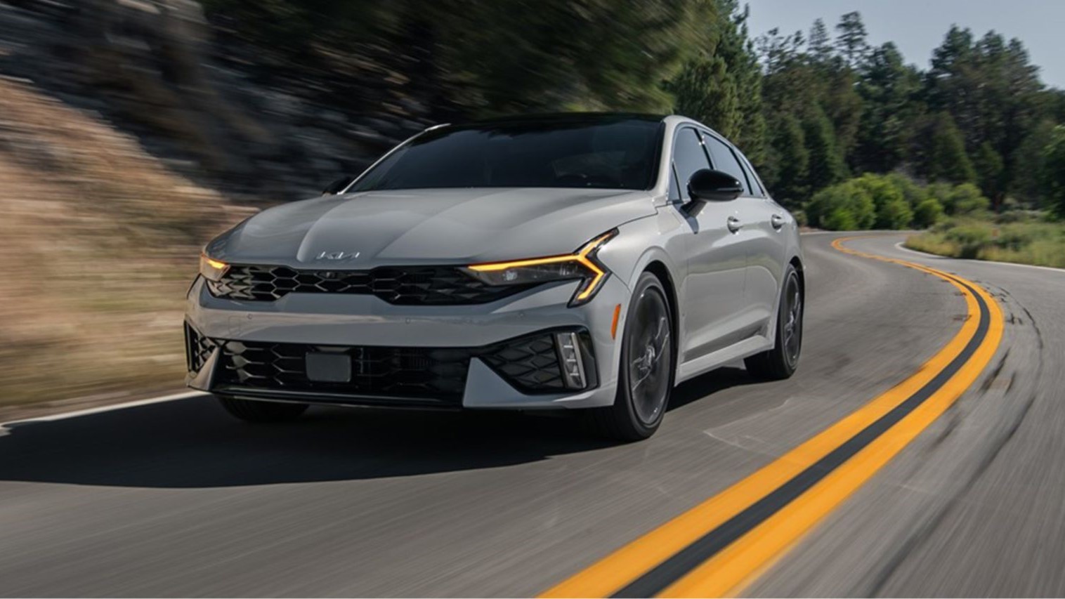 2026 Kia K5 Take on the Elements