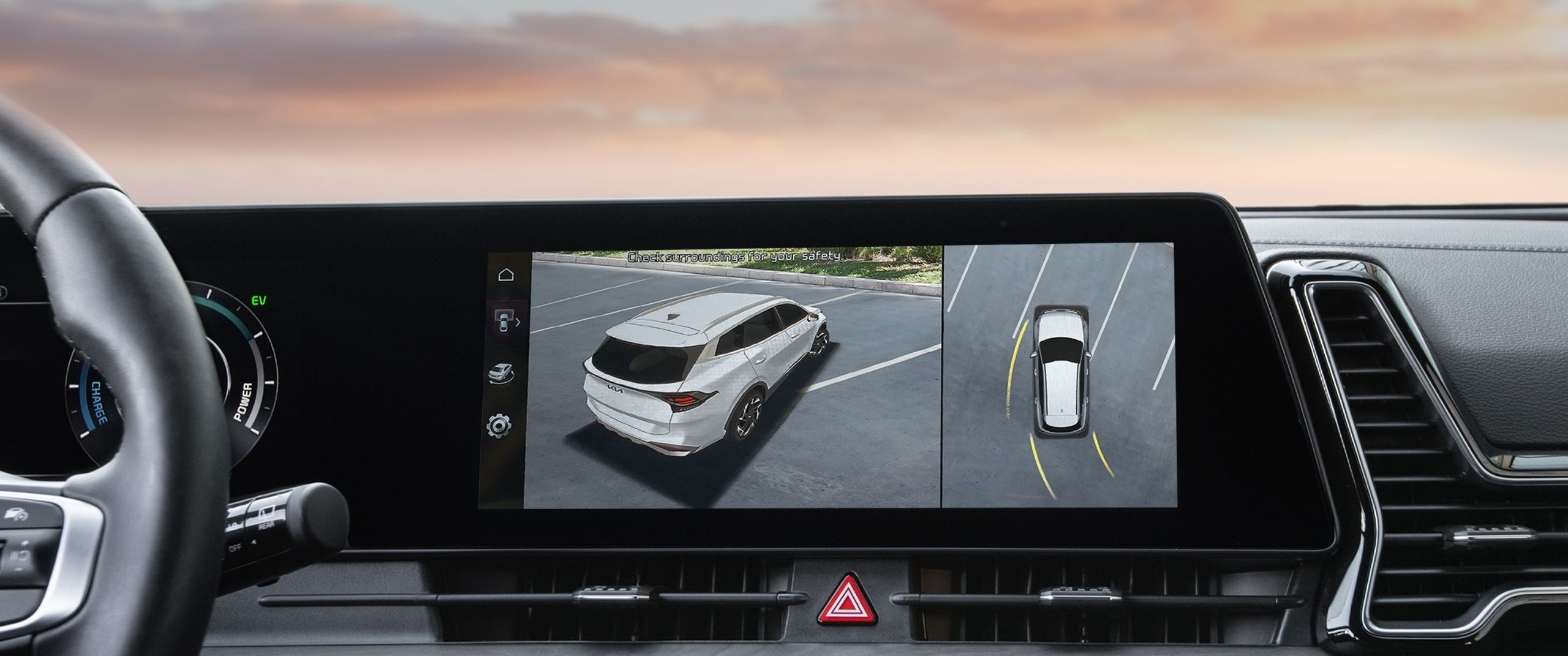 2026 Kia Sportage Hybrid 360° Surround View Monitor