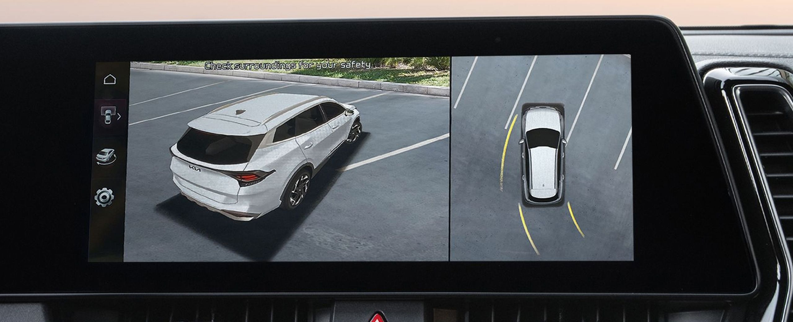 2026 Kia Sportage Plug-in Hybrid 360° Surround View Monitor 