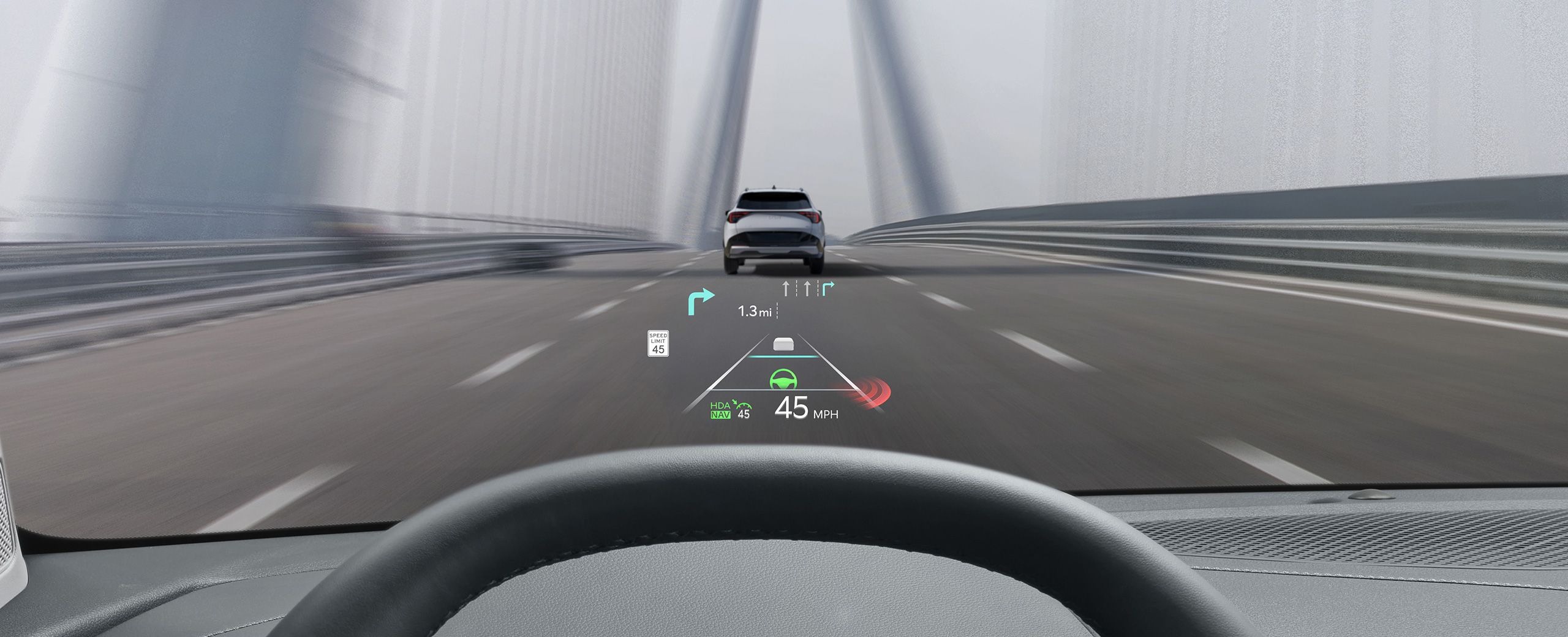2026 Kia Sportage Plug-in Hybrid Head-Up Display
