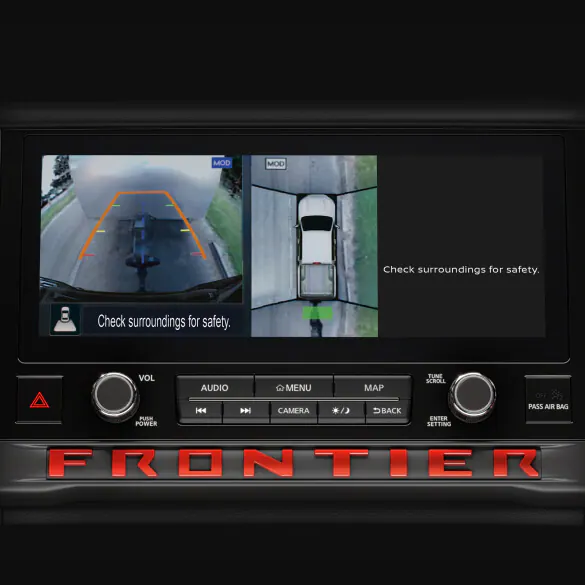 2026 Nissan Frontier Intelligent Around View® Monitor 