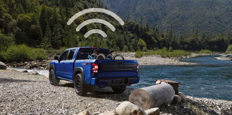 2026 Nissan Frontier NissanConnect® with Wi-Fi Hotspot