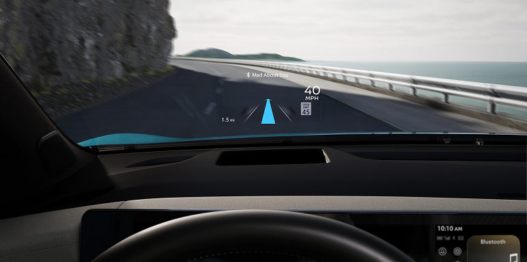 2026 Nissan Leaf Head-Up Display 