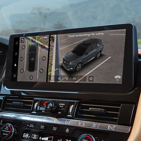 2026 Nissan Pathfinder® HD Enhanced Intelligent Around View® Monitor