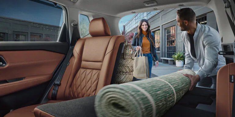 2026 Nissan Rogue Practical cargo space 