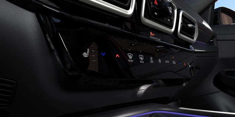 2026 Nissan Sentra Haptic Touch Controls 