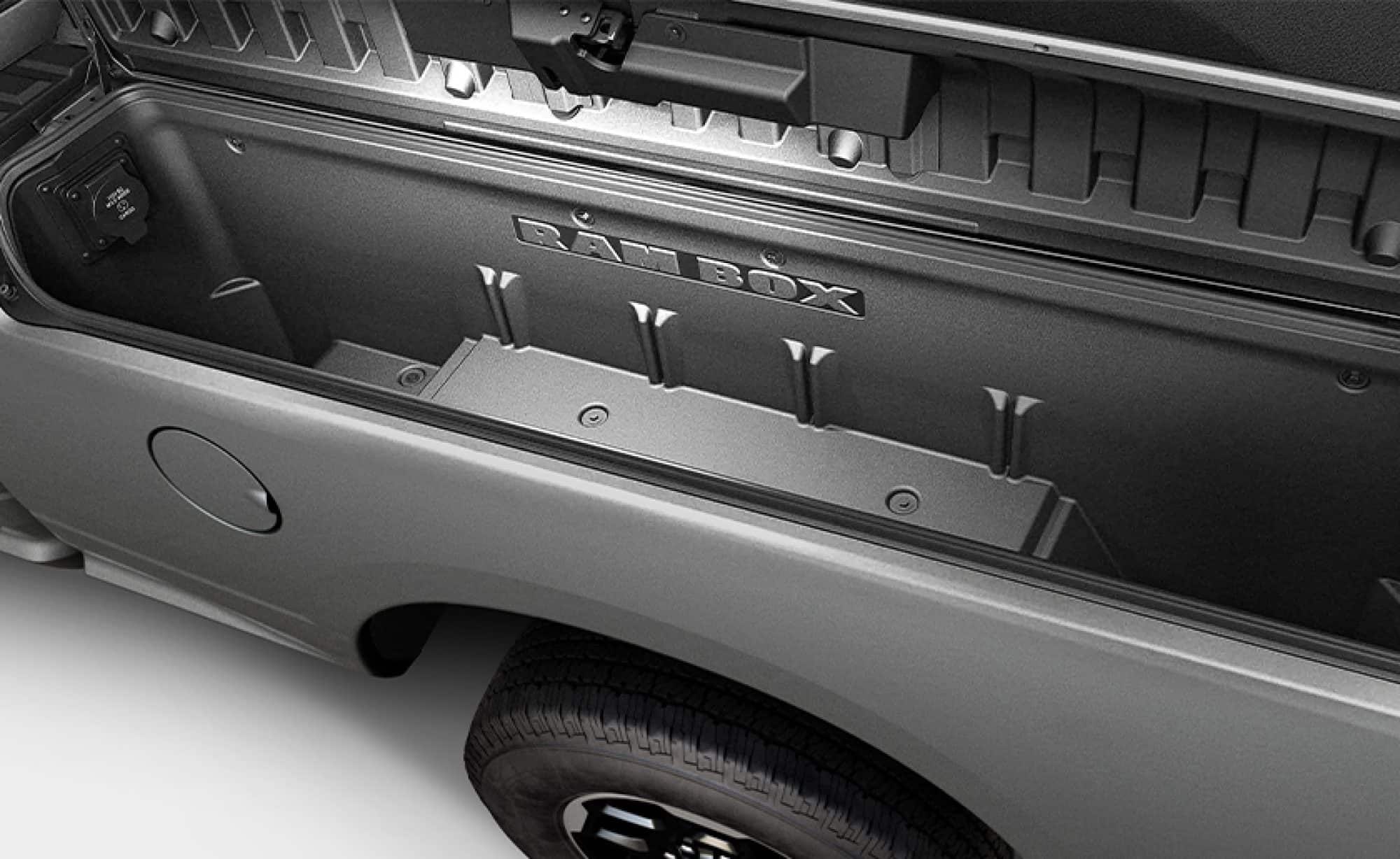 2026 RAM 2500 THE 2025 RAM CLASS-EXCLUSIVE RAMBOX® CARGO MANAGEMENT SYSTEM