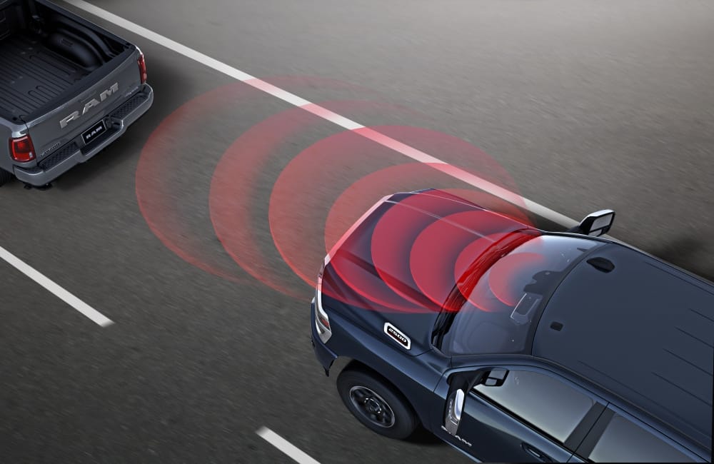 2026 RAM 2500 FORWARD COLLISION WARNING WITH ACTIVE BRAKING