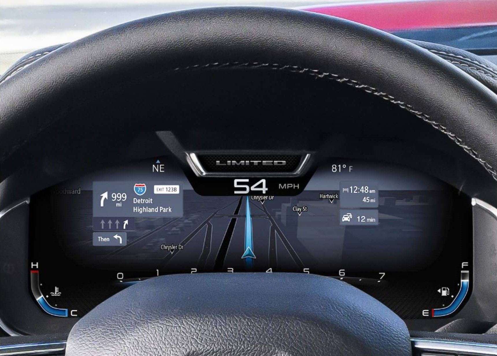 2026 RAM 2500 AVAILABLE 12-INCH DIGITAL CLUSTER DISPLAY