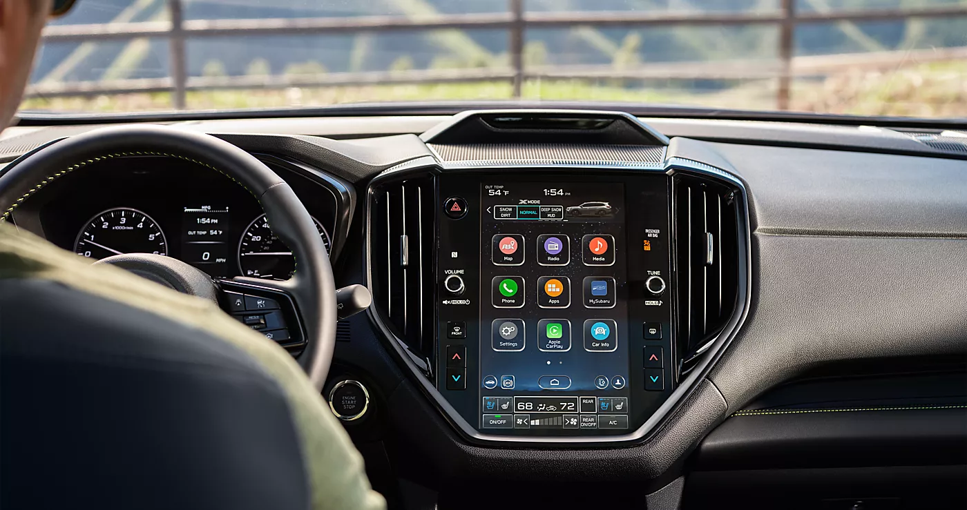 2026 Subaru Ascent SUBARU STARLINK® Multimedia with Standard Wireless Apple CarPlay® and Android Auto™
